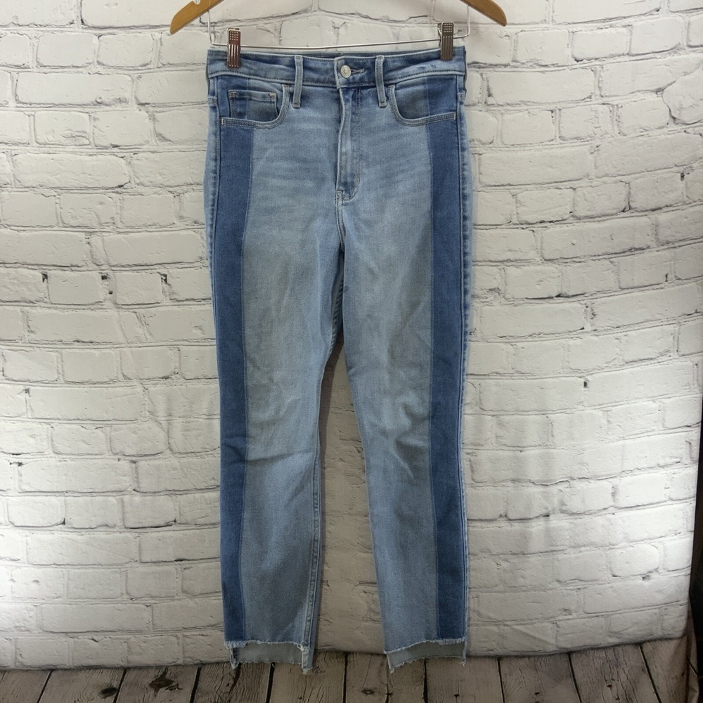 Hollister Blue Jeans Womens Sz‎ 26 x 27 Ultra High Rise Skinny Ankle